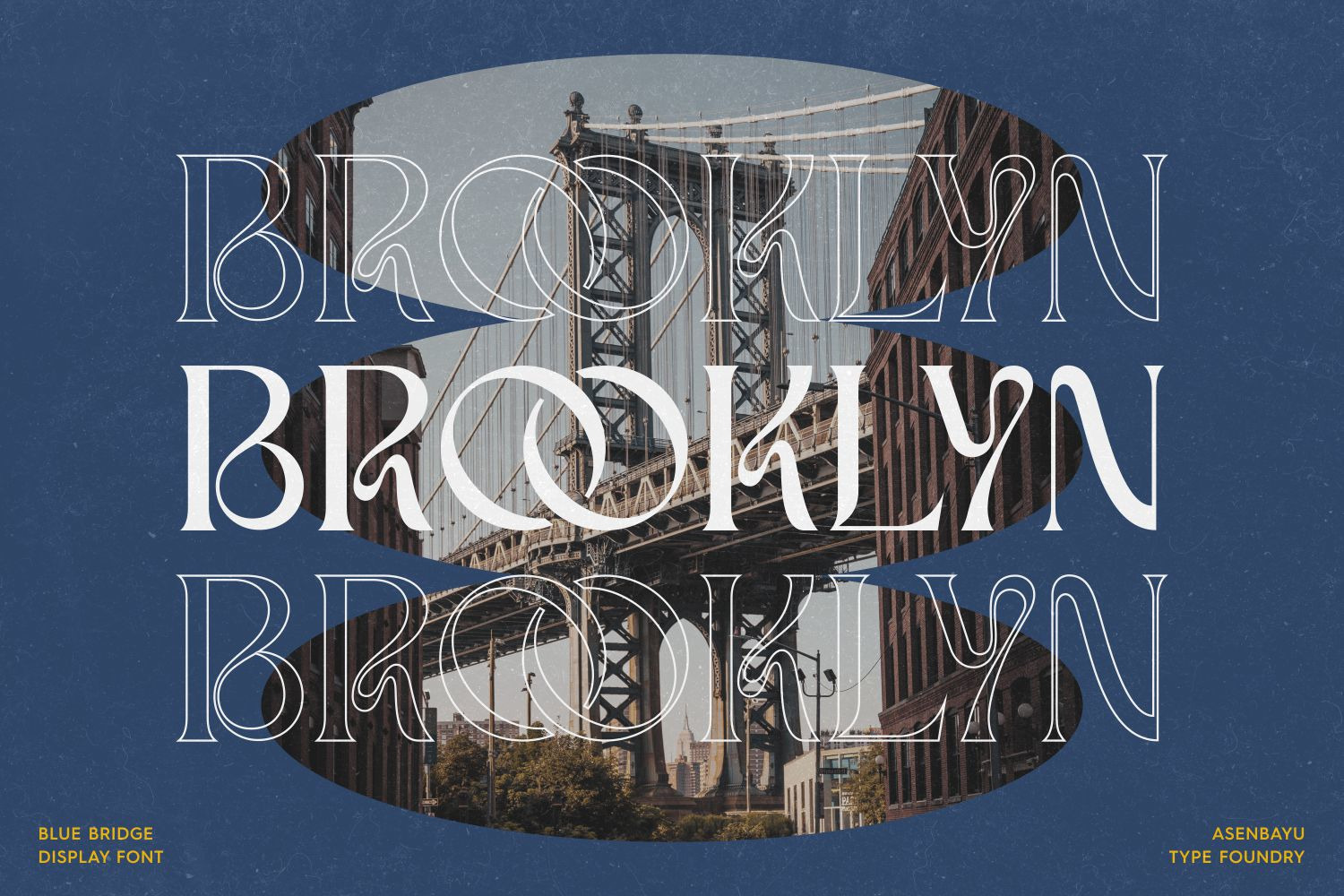 Blue Bridge - Decorative Sharp Serif Display Font Blue Bridge - Decorative Sharp Serif Display Font