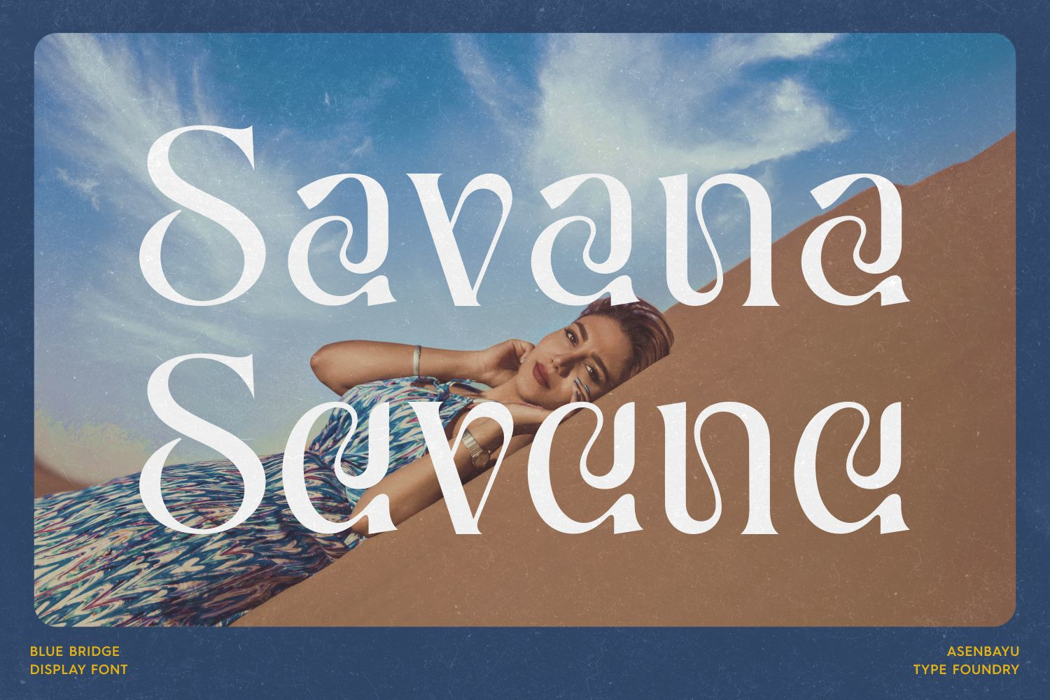 Blue Bridge - Decorative Sharp Serif Display Font Blue Bridge - Decorative Sharp Serif Display Font