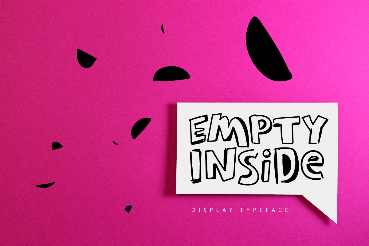 Empty Inside Font Empty Inside Font