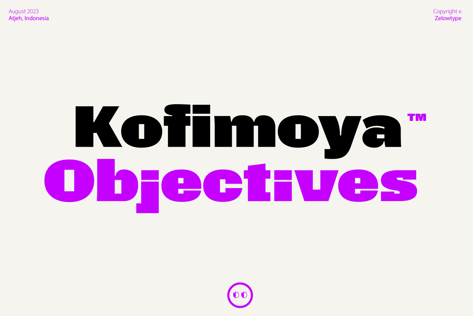ZT Kofimoya Font ZT Kofimoya Font