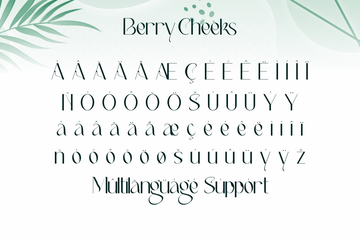 Berry Cheeks Font