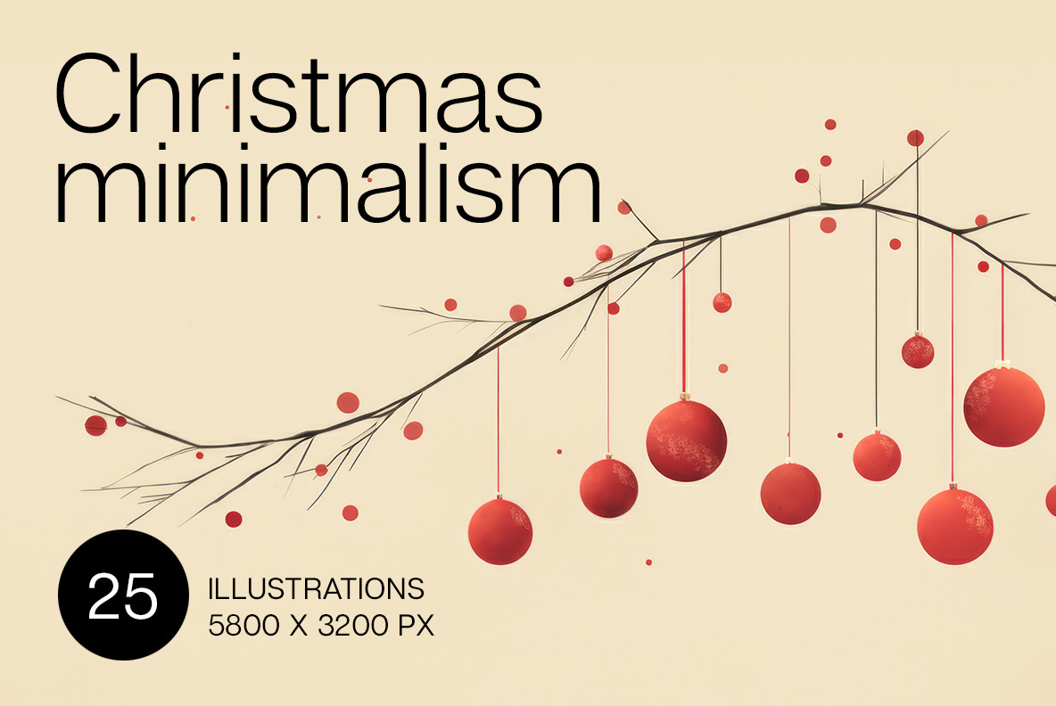 Christmas minimalism Christmas minimalism