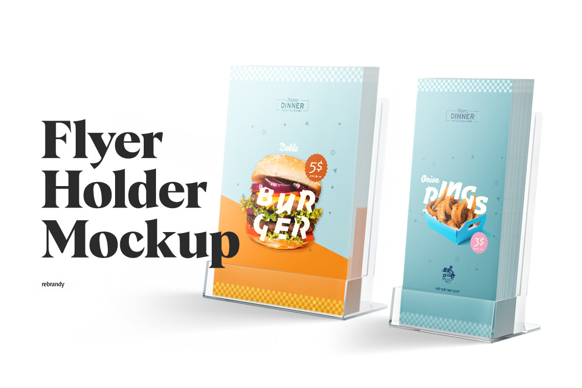 Flyer Holder Mockup Flyer Holder Mockup