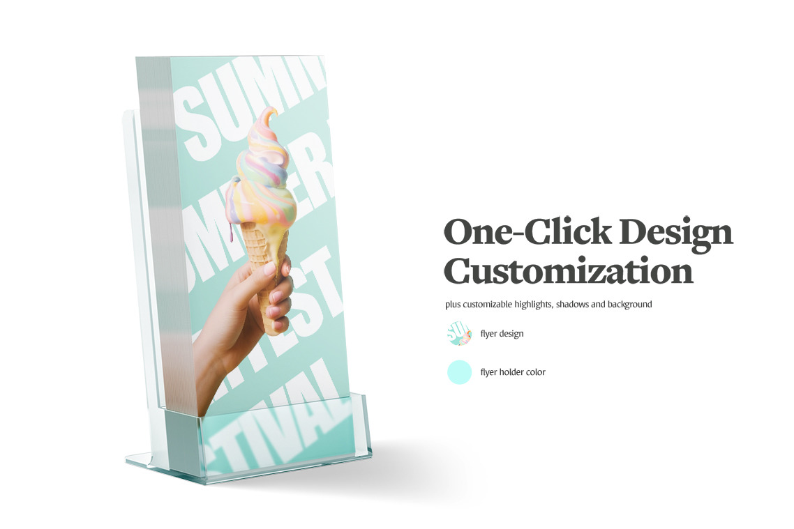 Flyer Holder Mockup Flyer Holder Mockup