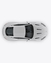 Aston Martin DB11 Mockup - Top View