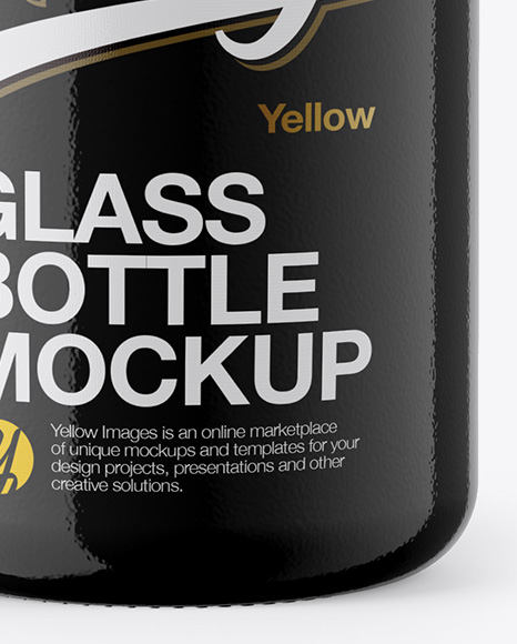 Glass 30ml Bottle with Dropper Mockup