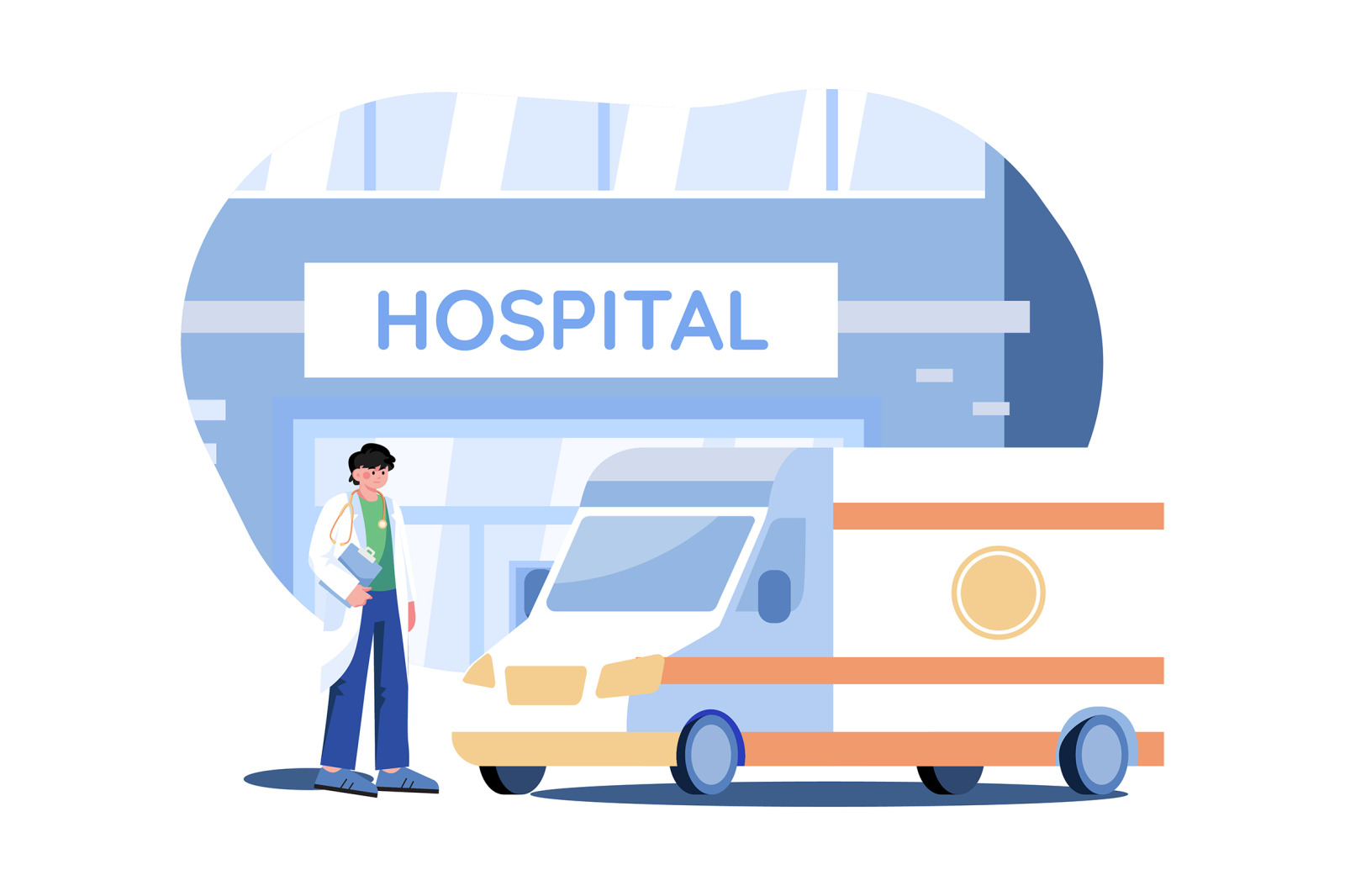 M443_Healthcare &amp; Medical Illustration Pack