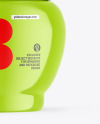 Glossy Cosmetic Jar Mockup Glossy Cosmetic Jar Mockup