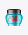 Matte Metallic Cosmetic Jar Mockup Matte Metallic Cosmetic Jar Mockup