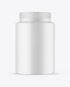 Matte Protein Jar Mockup