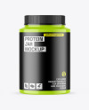 Glossy Protein Jar Mockup Glossy Protein Jar Mockup