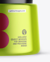 Metallic Cosmetic Jar Mockup Metallic Cosmetic Jar Mockup