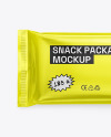 Glossy Metallic Package Mockup
