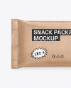 Kraft Snack Package Mockup