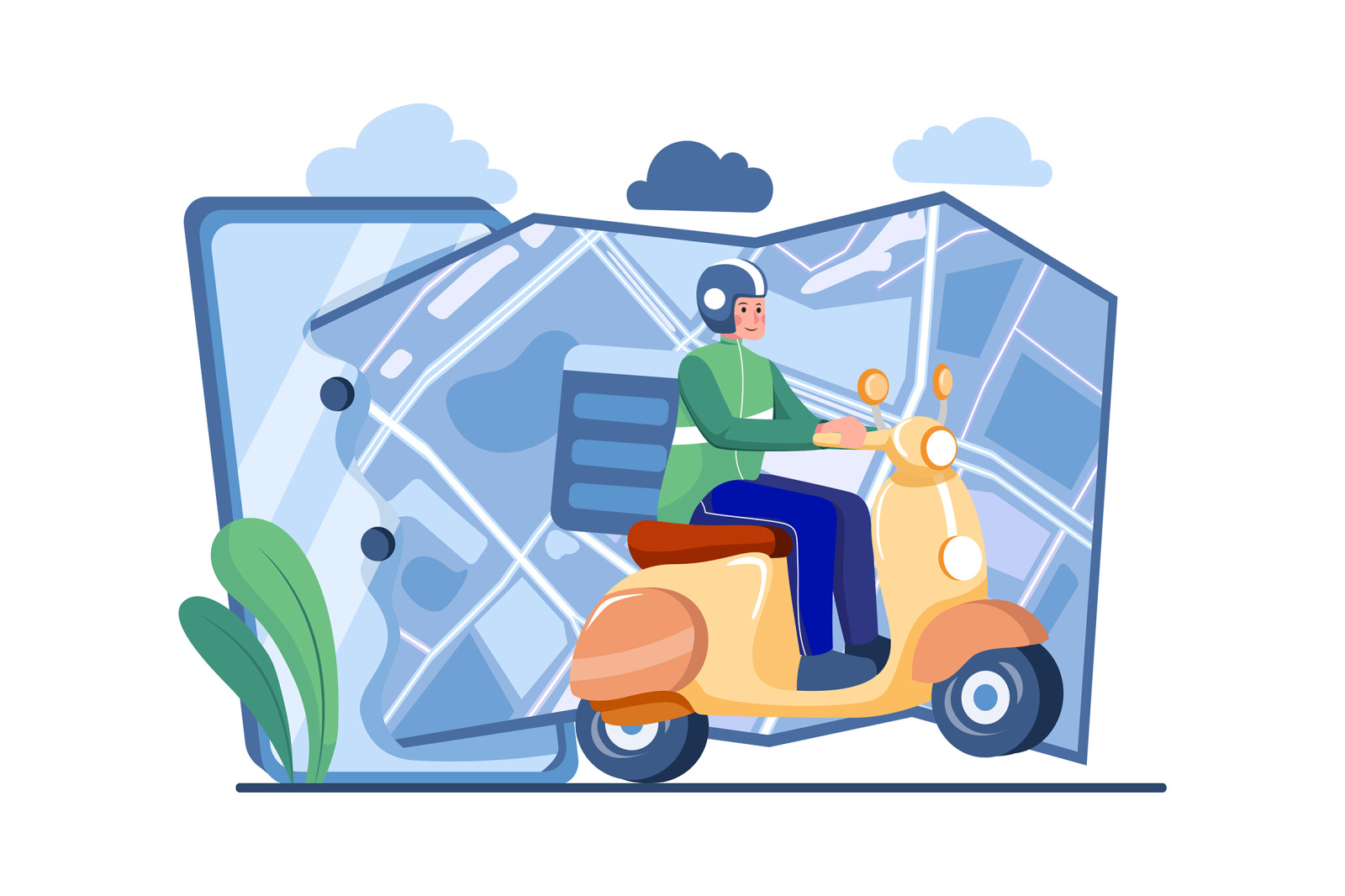 M444_Parcel Delivery Service Illustrations