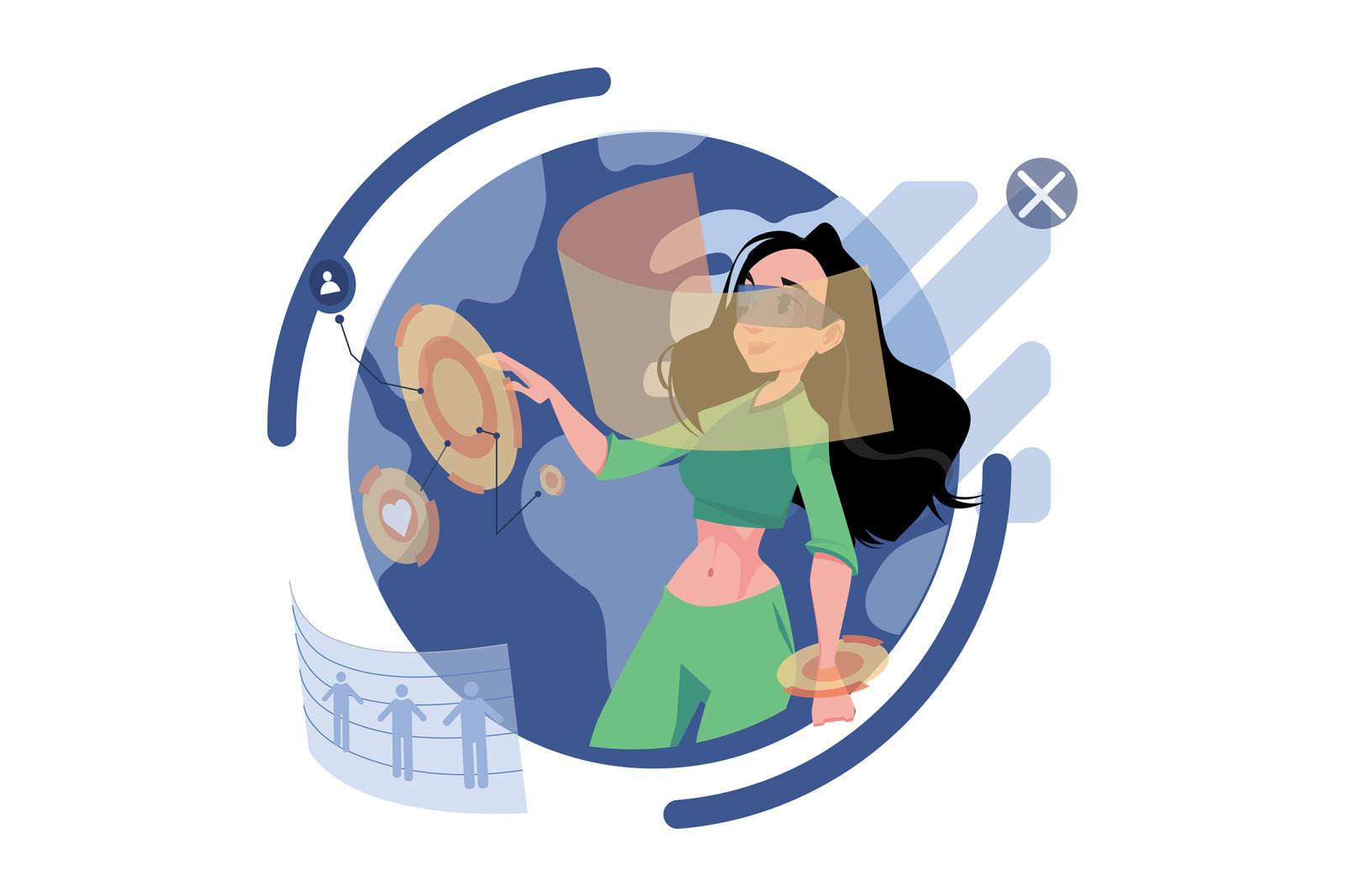 M454_Metaverse Illustration Pack M454_Metaverse Illustration Pack