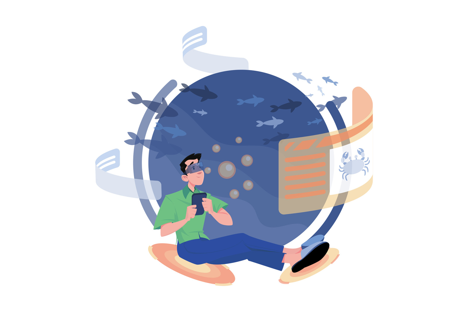 M454_Metaverse Illustration Pack M454_Metaverse Illustration Pack