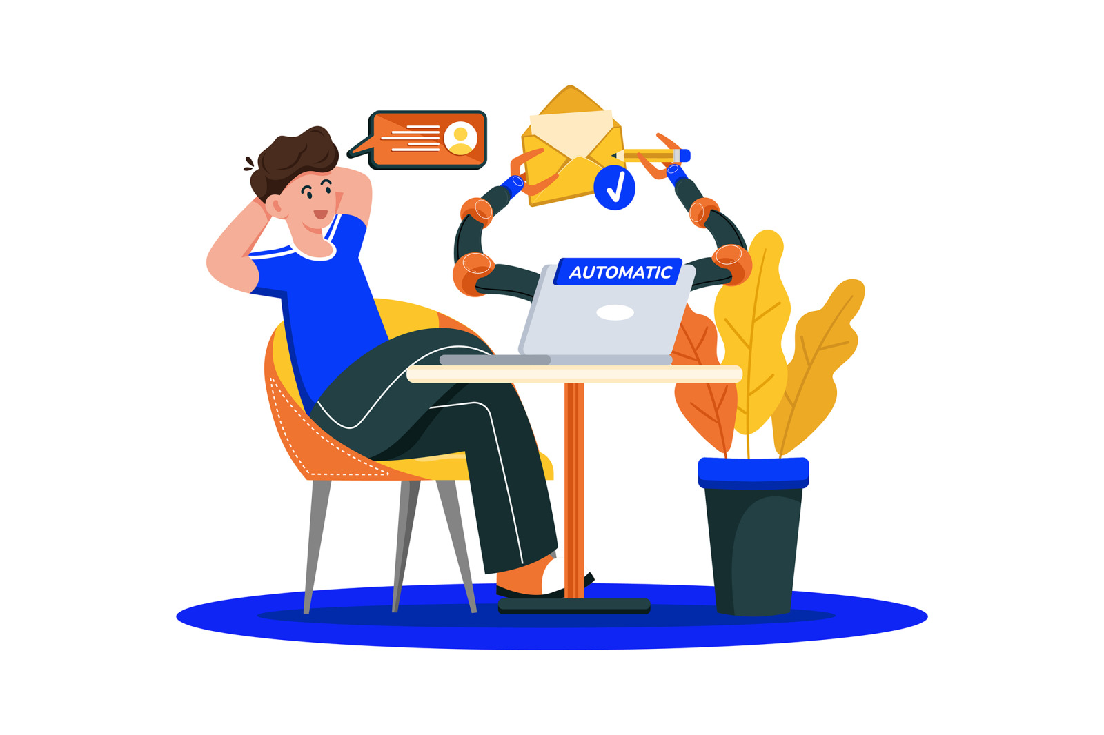 M741_Email Service Illustration Pack M741_Email Service Illustration Pack