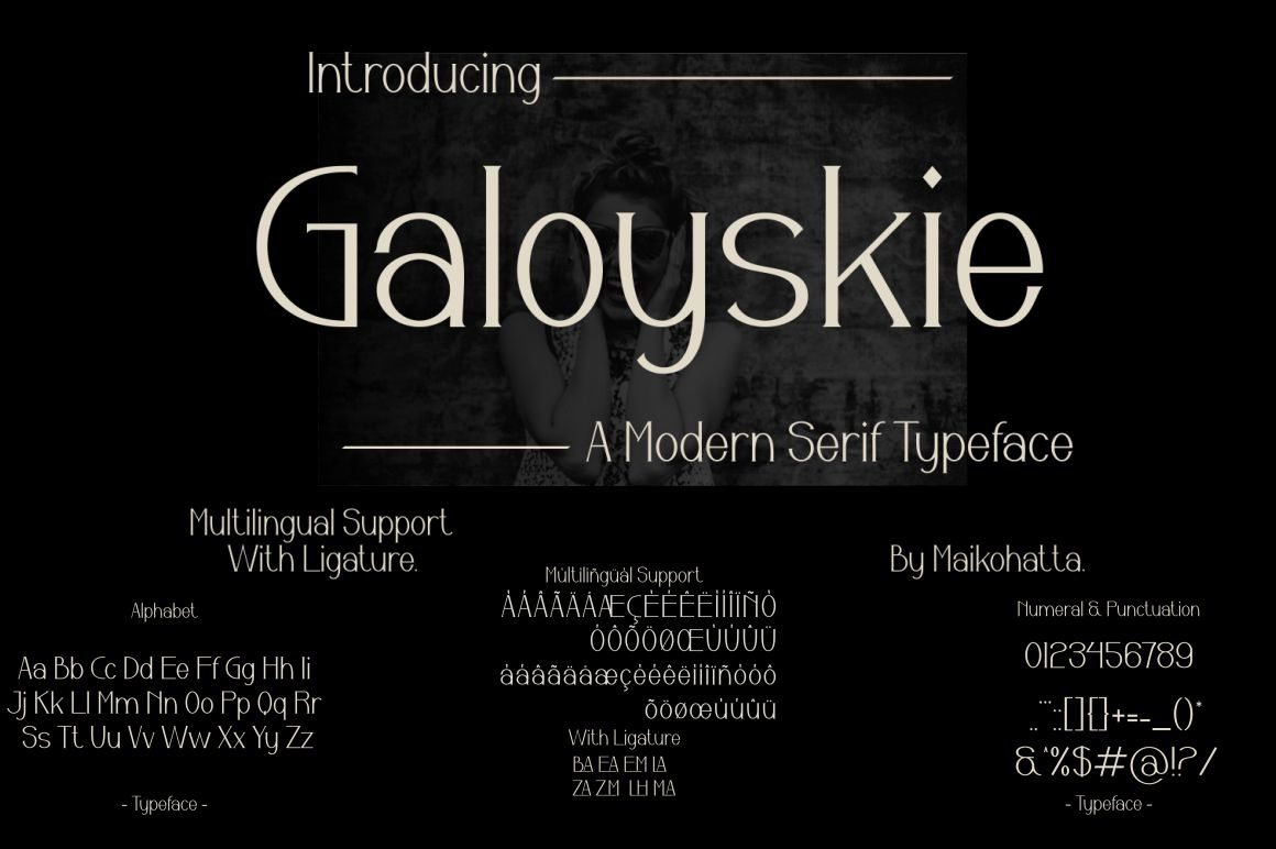 Bundle Modern Beauty Font