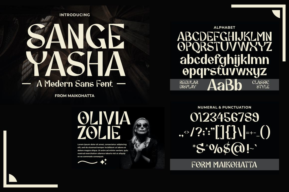 Bundle Modern Beauty Font