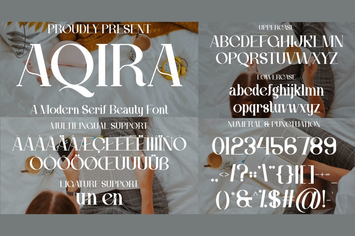 Bundle Modern Beauty Font