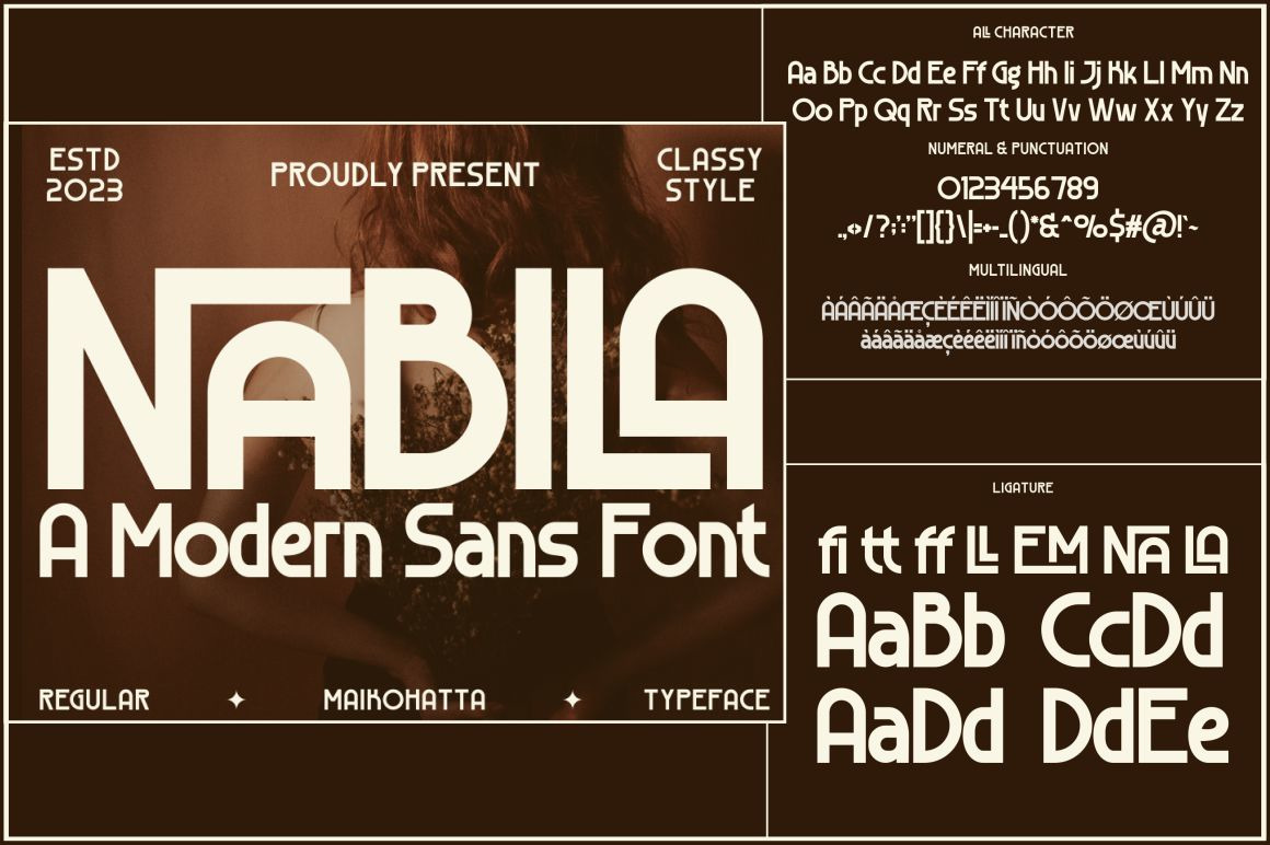 Bundle Modern Beauty Font