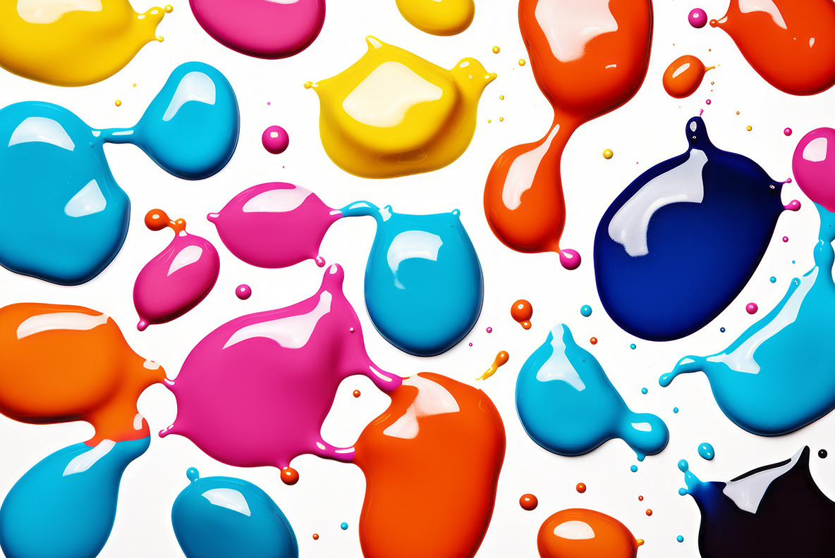 Color Drops Backgrounds Color Drops Backgrounds