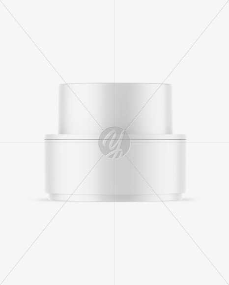Matte Cosmetic Jar Mockup Matte Cosmetic Jar Mockup