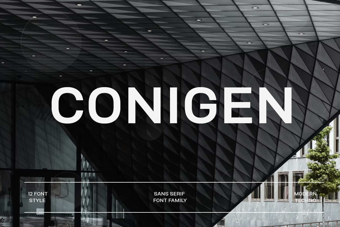 Conigen Modern Sans Seri Conigen Modern Sans Seri
