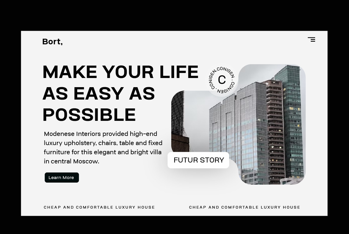 Conigen Modern Sans Seri Conigen Modern Sans Seri