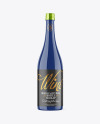 Glossy Ceramic Wine Bottle Mockup