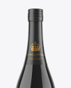 Glossy Ceramic Wine Bottle Mockup