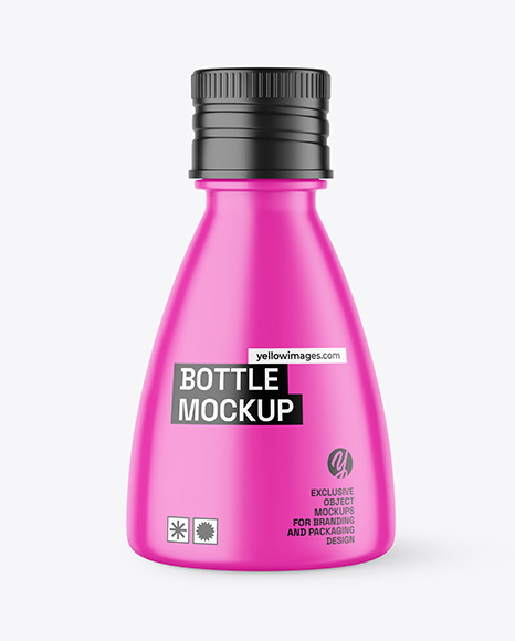 Matte Bottle Mockup