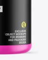 Matte Protein Jar Mockup