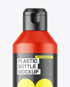 Matte Plastic Bottle Mockup