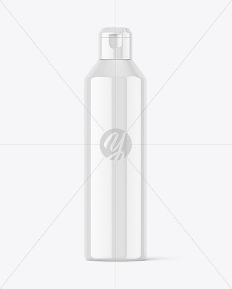 Glossy Plastic Bottle Mockup Glossy Plastic Bottle Mockup