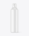 Glossy Plastic Bottle Mockup