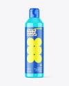 Glossy Plastic Bottle Mockup Glossy Plastic Bottle Mockup