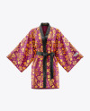 Short Women's Kimono Mockup