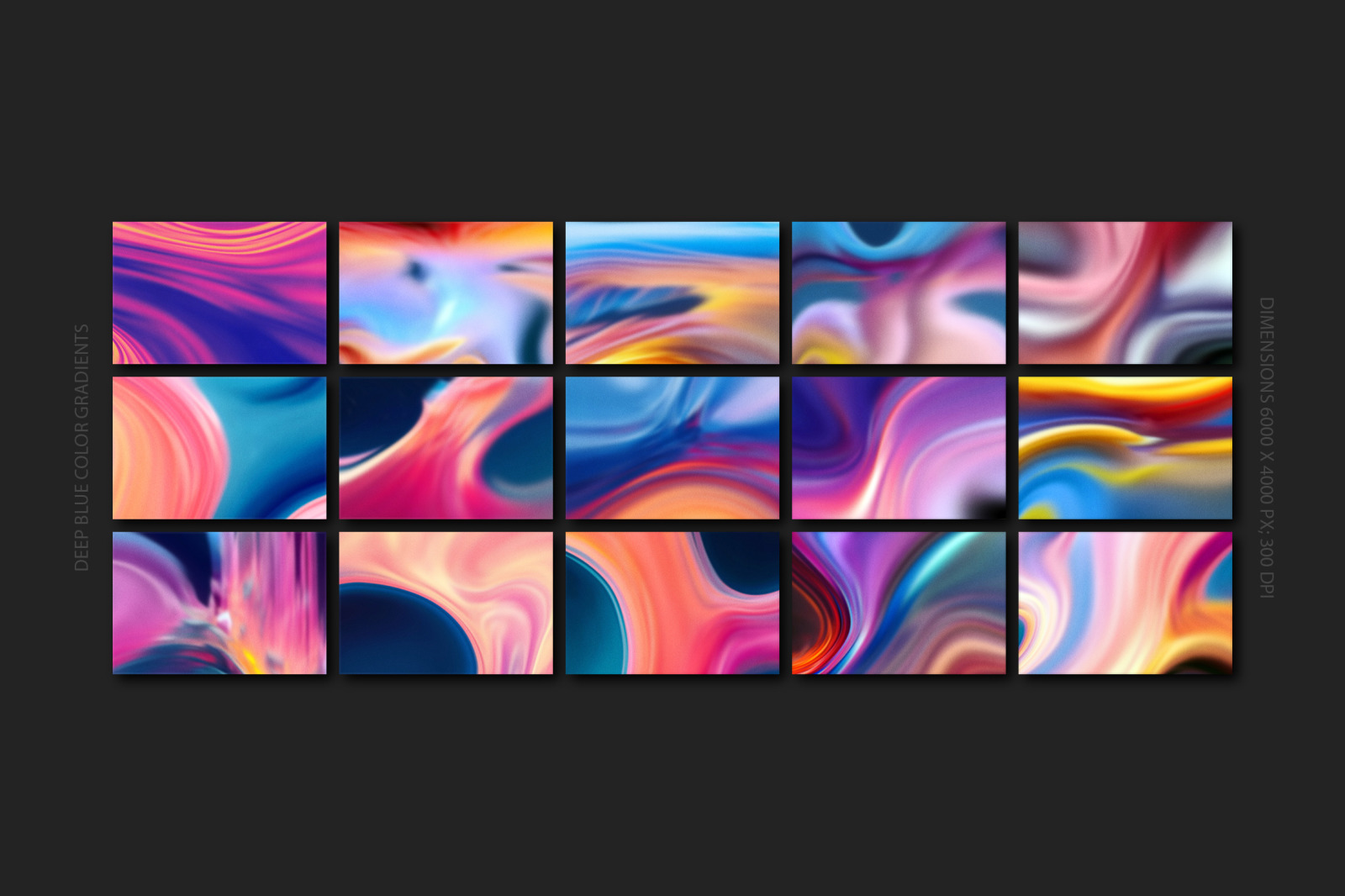 Śiva Abstract Gradient Textures