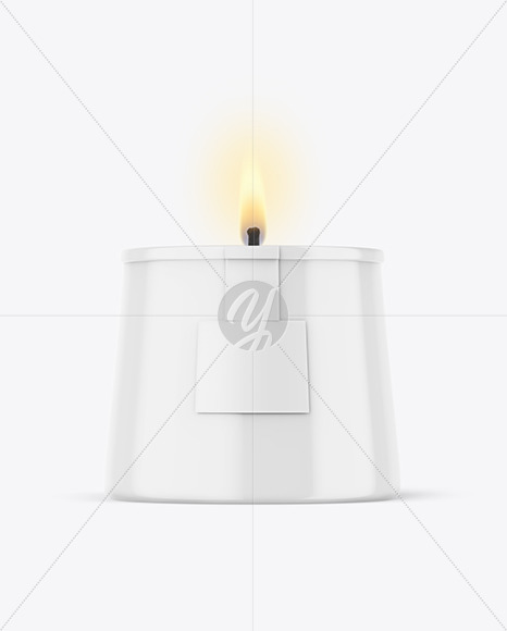 Glossy Candle Mockup