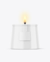 Glossy Candle Mockup