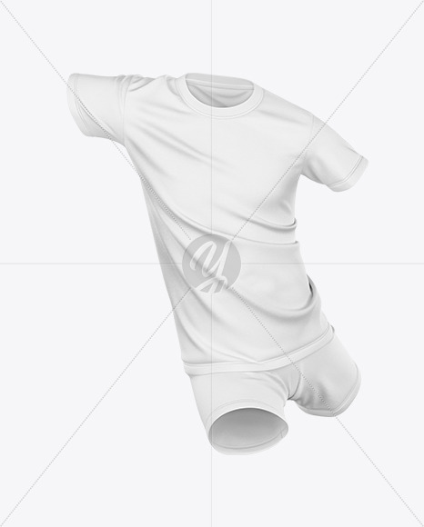 Men's Soccer Kit Mockup - Front View