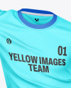 Men's Soccer Kit Mockup - Front View