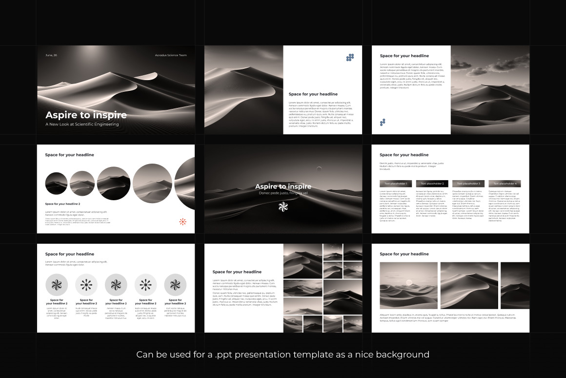 Moon Dunes Background Set Moon Dunes Background Set