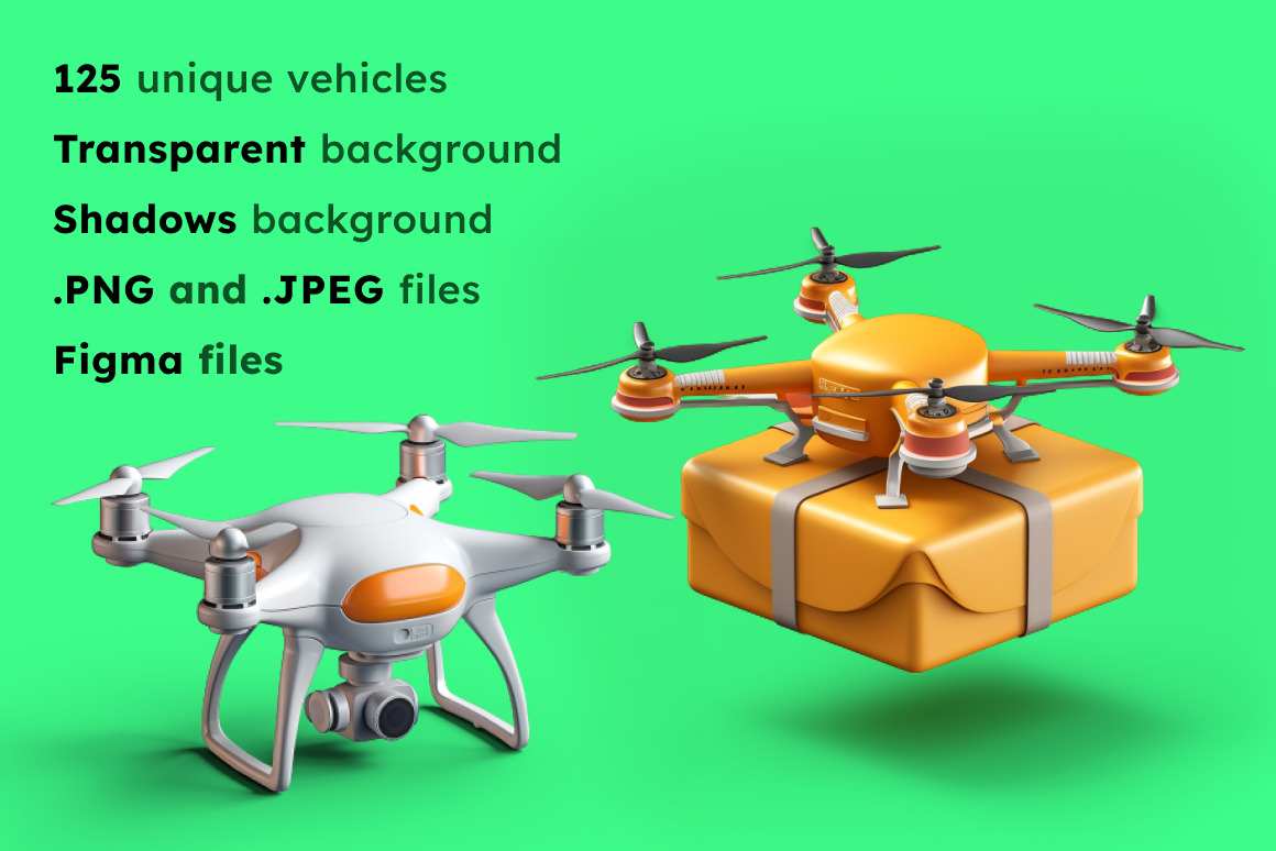 125 Animoji Style Image - Drone 125 Animoji Style Image - Drone