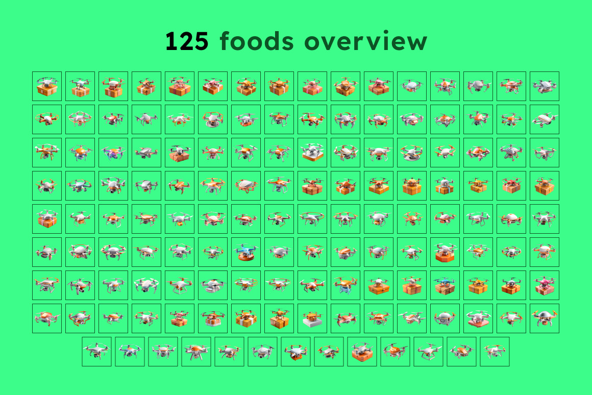125 Animoji Style Image - Drone 125 Animoji Style Image - Drone