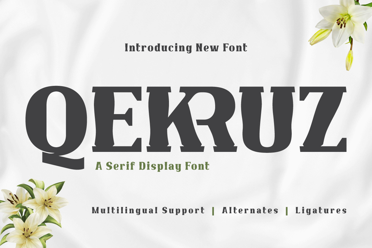 Qekruz | Serif Classic Modernism Qekruz | Serif Classic Modernism