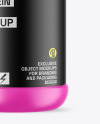 Matte Protein Jar Mockup Matte Protein Jar Mockup