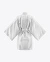 Short Women's Kimono Mockup